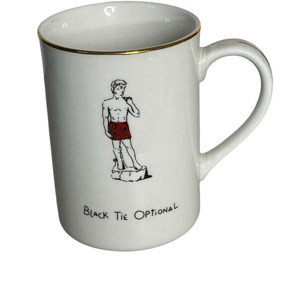 Merry Masterpieces Vintage Lot Of 4 Mugs Fine Porcelain Coffee Tea Holiday Humor - Picture 14 of 16